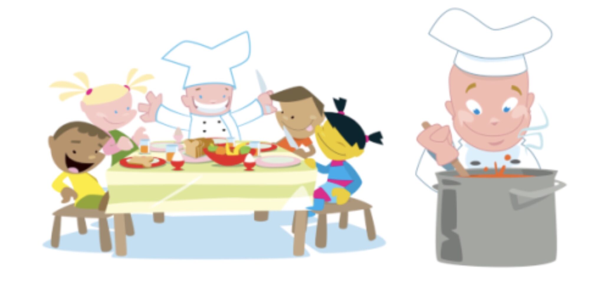 docent met kinderen wildplukken