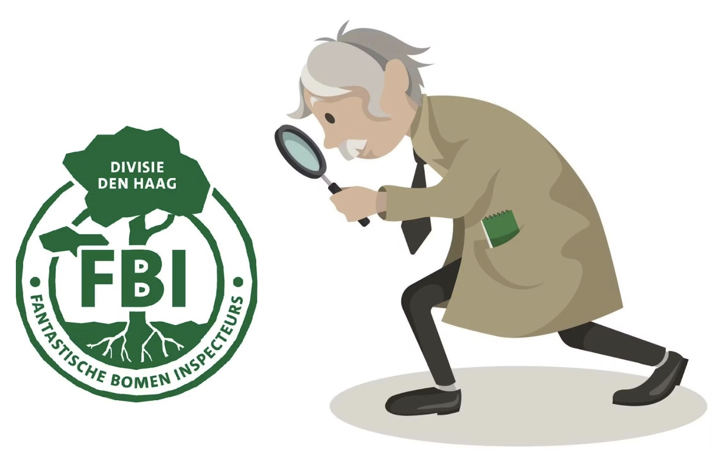 docent met kinderen wildplukken