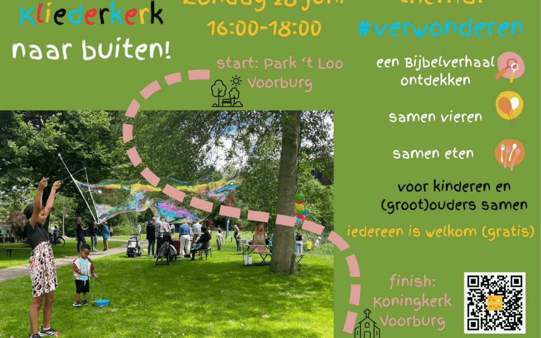 Ontdekken en verwonderen tijdens ‘Kliederkerk in het wild’